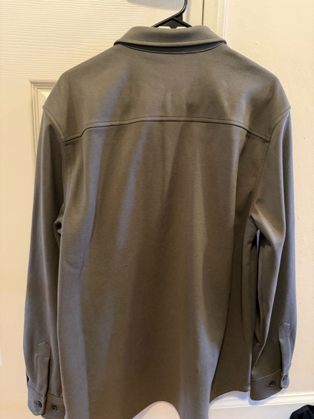 BYLT Coastal Overshirt Dark Forest with Chest Pockets - Size Large - Picture 3 of 6